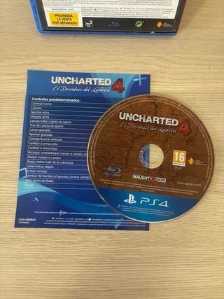 Uncharted 4 PS4 (PlayStation 4) - Edición Hits