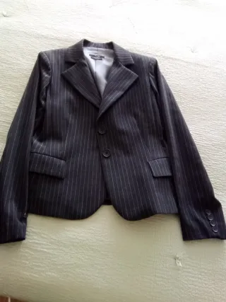 Chaqueta de traje Guess gris mujer