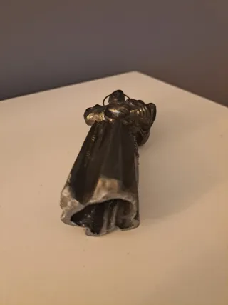 Pequeña figura San Antonio y Niño Jesús calamina