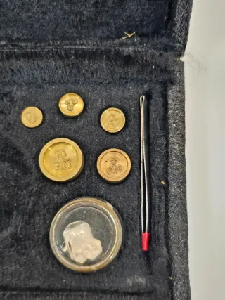 Balanza de joyero vintage