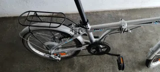Bicicleta pieghevole 20" grigia