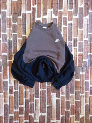 Felpa Nike Rework Chocolate & Black