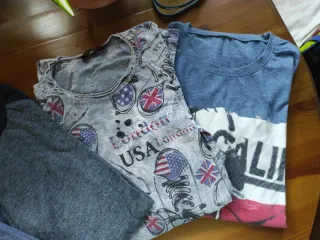 Lote 4 Camisetas Talla S y M