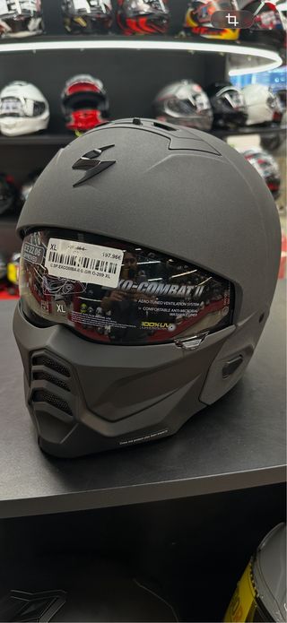 Casco Scorpion Exo Combat II Talla XL