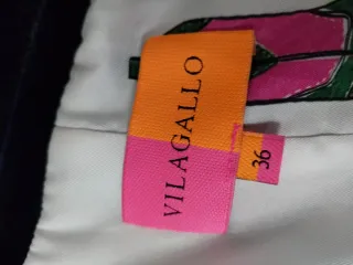 Chaqueta Vilagallo cuadros S/36