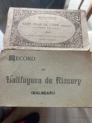 Lote Postales Balneario V. Riucorp y San Joan