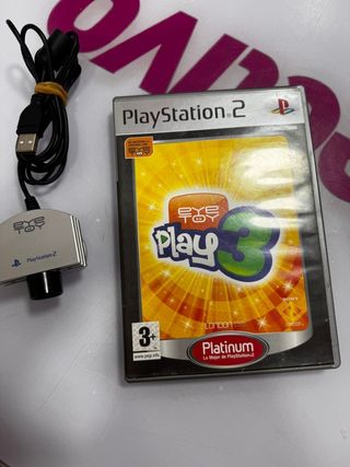 Videojuego PS2 Play 3 con camara ps2