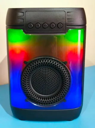 Altavoz Bluetooth LED Multicolor