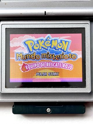 Nintendo DS Lite + Pokémon Mystery Dungeon GBA