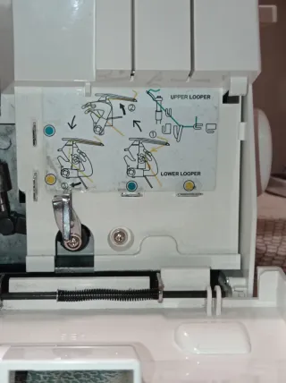 Máquina de coser remalladora Alfa Overlock 8707