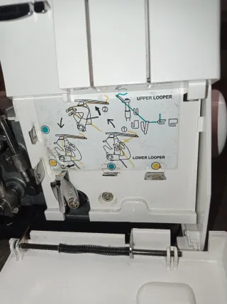 Máquina de coser remalladora Alfa Overlock 8707
