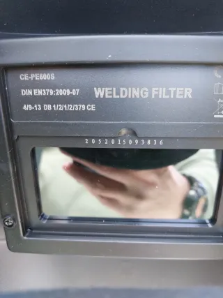 Casco Soldador Cevik DIN 9-13 Azul