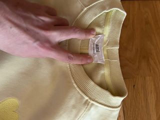 Sudadera Ami Paris amarilla talla M