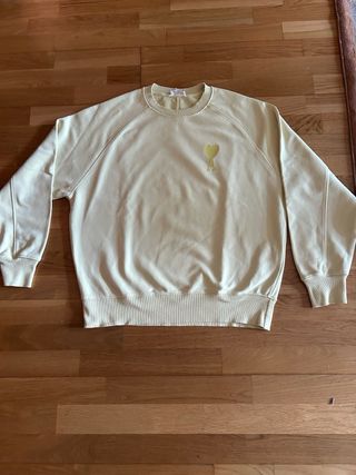 Sudadera Ami Paris amarilla talla M