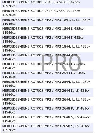 Kit embrague camión mercedes actros nuevo