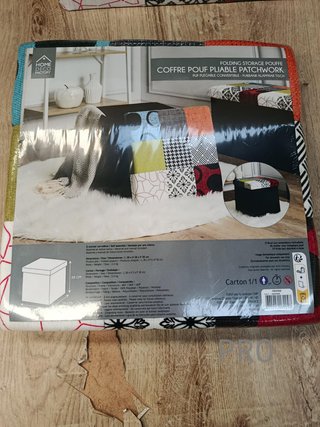 Pouf pieghevole HOME DECO FACTORY HD6506