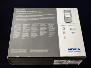 Nokia N70 + Scatola, manuale utente, CD