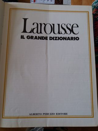 larousse il grande dizionario €6