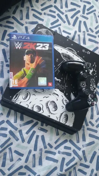 PS4 WWE 2K23 + Mando Personalizado