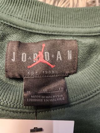 Jersey Jordan Verde con Estampado