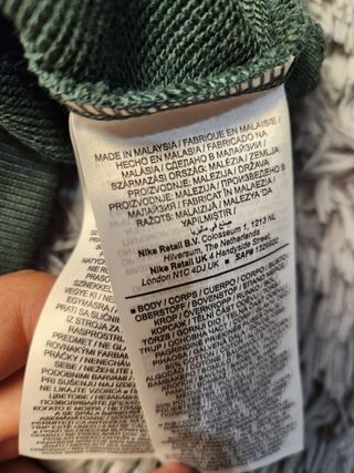 Jersey Jordan Verde con Estampado