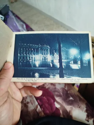 20 Vecchie Cartoline di Parigi Giorno e Notte