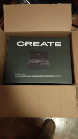 Giradischi Create Retro 2026