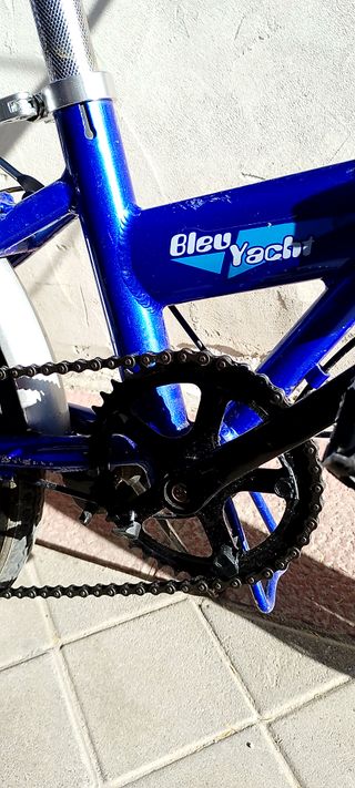 Bici pieghevole Boomerang Urban Life Blu