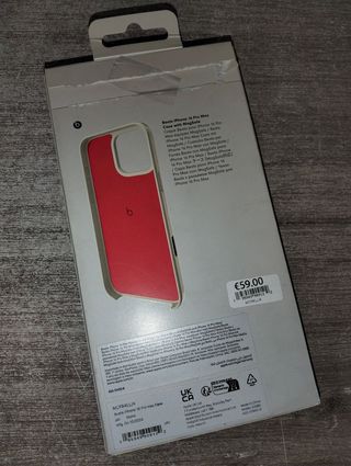 Apple Funda Beats con MagSafe para el iPhone 16 Pro Max - Piedra lunar