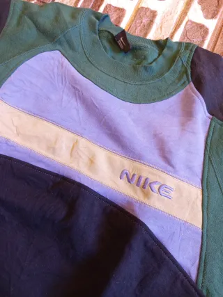 Felpa Nike Rework Vintage Multicolore