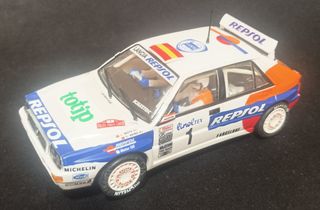 Coche de slot Scalextric LANCIA Delta Integrale.