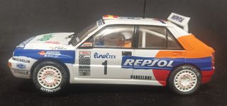 Coche de slot Scalextric LANCIA Delta Integrale.