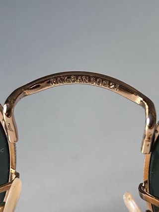 Ray-Ban originales:RB3447 Dorado Montura Redonda