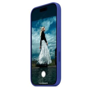 Funda silicona iPhone 16 Pro Max Azul ultramar