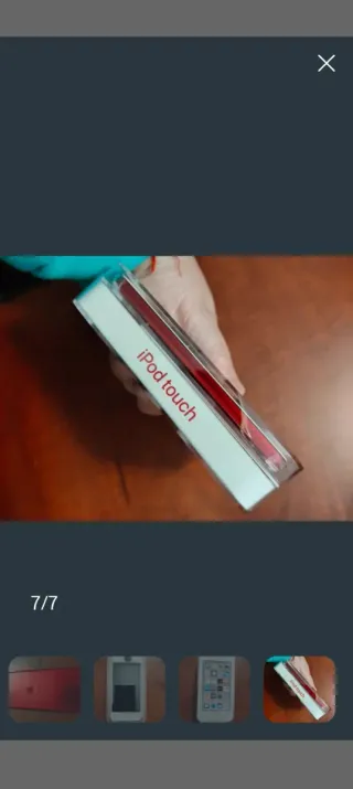 iPod Touch 7ª Gen Rojo