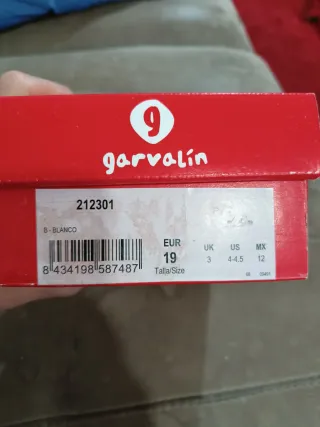 Sandalias Garvalin Blancas T.19