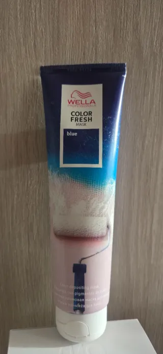 Mascarilla Wella Color Fresh Azul