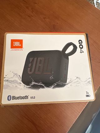 Altavoz JBL GO4 Negro Bluetooth 5.3