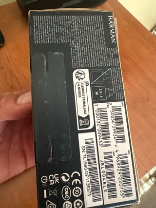 Altavoz JBL GO4 Negro Bluetooth 5.3