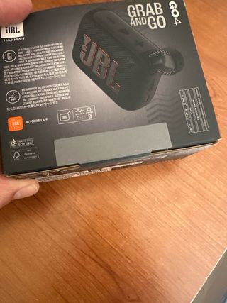Altavoz JBL GO4 Negro Bluetooth 5.3