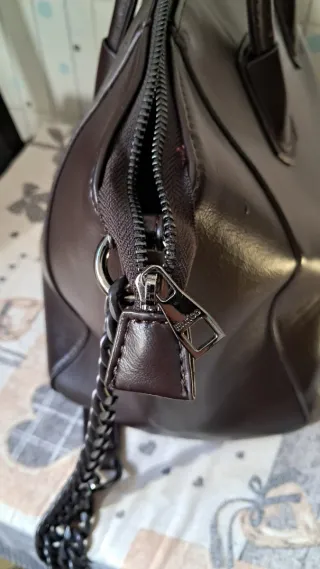 Borsa Enrico Coveri marrone con tracolla