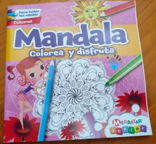Libro de colorear Mandala