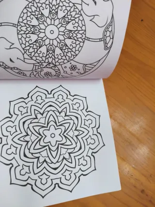 Libro de colorear Mandala