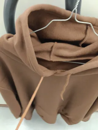 Sudadera Onyx con capucha marrón logo Onyx XXL