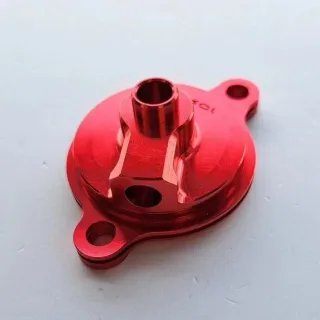 Tampa Óleo Zeta CRF250/450 RX L Vermelha