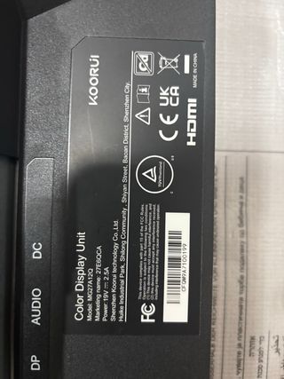 Monitor Koorui 27 Curvo 180Hz