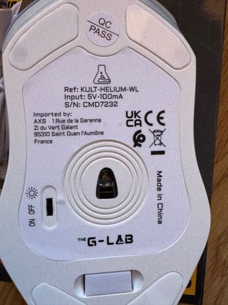 Ratón Gaming Kult Helium Inalámbrico RGB