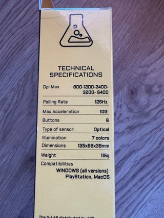 Ratón Gaming Kult Helium Inalámbrico RGB