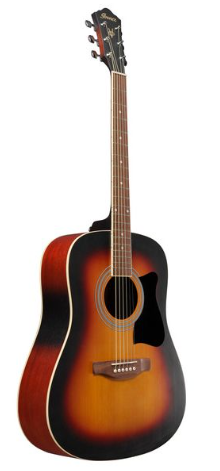 Pack Guitarra Acústica Ibanez Vintage Sunburst