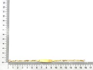 E1805179-170 Pulsera Oro 18k con Placa